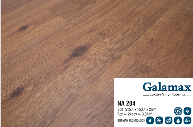 Sàn nhựa Galamax NA204 - Tổng kho sàn nhựa