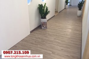 Thi công sàn nhựa trường mầm non Gia Đình Hạnh Phúc