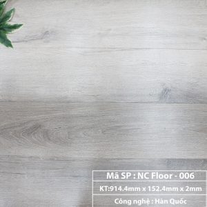 Sàn nhựa giả gỗ tự dán NC-006