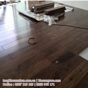 Sàn gỗ Óc Chó ghép mặt