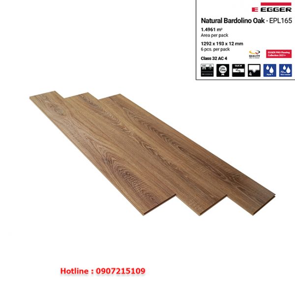 Sàn gỗ Egger Pro Aqua EPL165 12mm