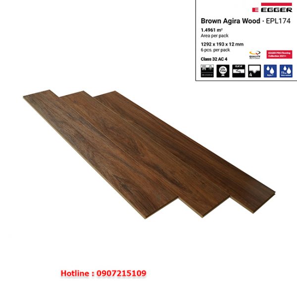 Sàn gỗ Egger Pro Aqua EPL174 12mm