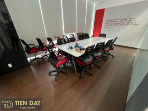 lắp đặt thi công sàn nhựa hèm khóa SPC tại tòa soạn Báo Lao Động