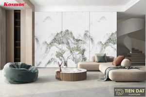 bức tranh được tạo nên từ tấm ốp Pandora