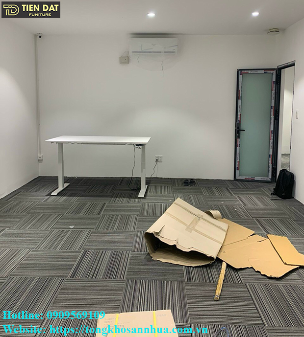 Công trình thảm sàn văn phòng tại khoa huyết học bệnh viện Chợ Rẫy