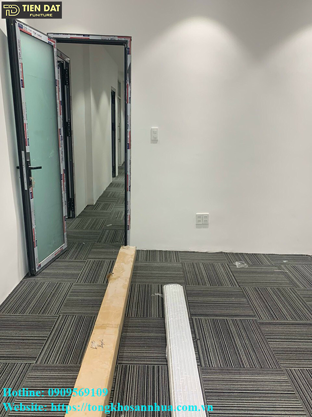 Công trình thảm sàn văn phòng tại khoa huyết học bệnh viện Chợ Rẫy