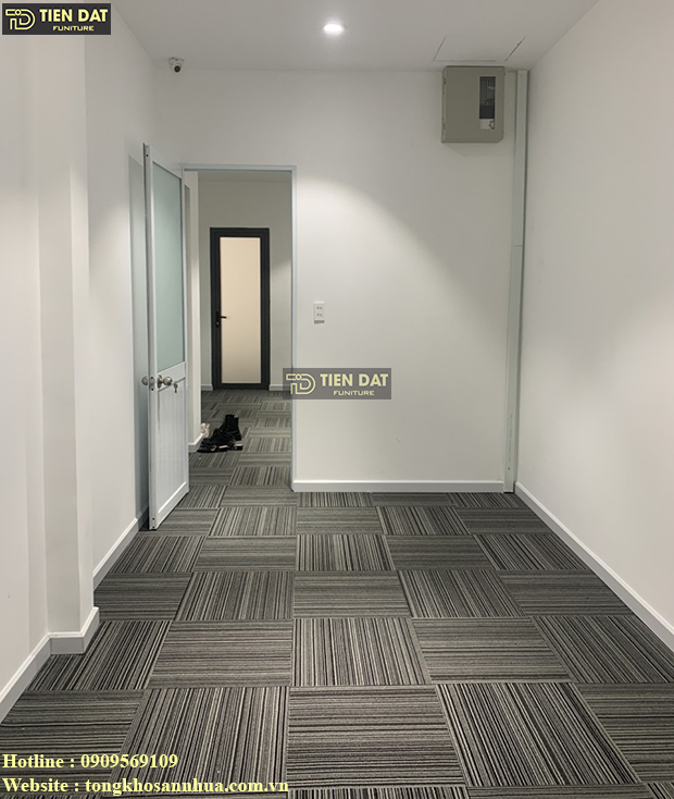 hình ảnh thảm trải sàn phòng khám tại bệnh viện Chợ Rẫy do Tiến Đạt thi công