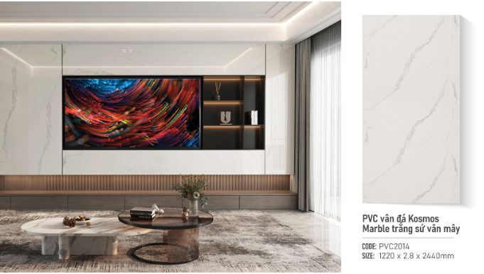 Tấm PVC vân đá Kosmos có an toàn cho trẻ nhỏ không