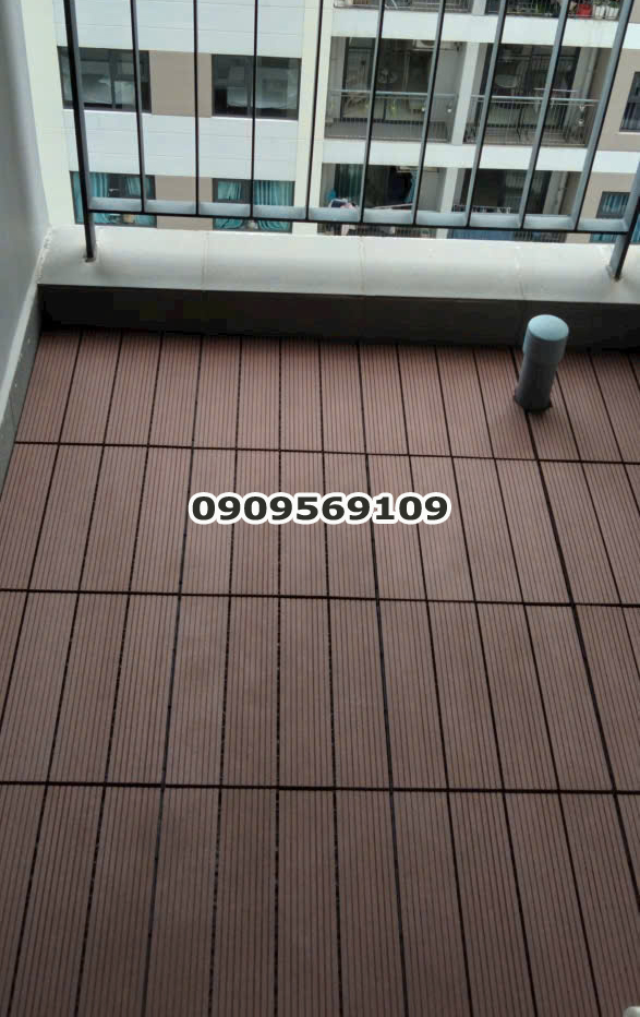 Vỉ gỗ nhựa lát ban công Vinhomes Grand Park Vỉ gỗ nhựa lát ban công Vinhomes Grand Park